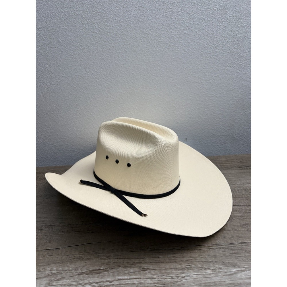 Lone Star American Cowboy Hat Off White 9CV 6 3/4 Or MX  54 Mexico Made Western